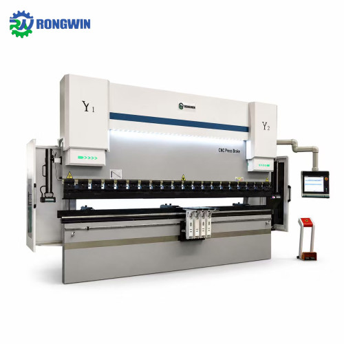 RWP-CNC Series RONGWIN CNC Hydraulic Press Brake Electro Hydraulic Synchronized Bending Machine