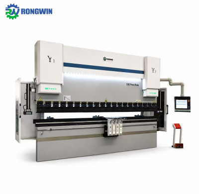 RWP-CNC Series RONGWIN CNC Hydraulic Press Brake Electro Hydraulic Synchronized Bending Machine