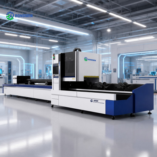 RWT-G Automatic Tube Laser Cutting Machine CNC Pipe Laser Cutter Fiber Laser Tube Cutter for Metal Pipes