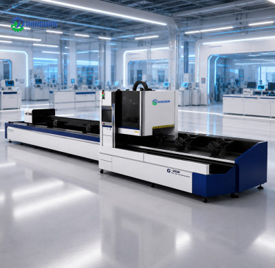 RWT-G Automatic Tube Laser Cutting Machine CNC Pipe Laser Cutter Fiber Laser Tube Cutter for Metal Pipes