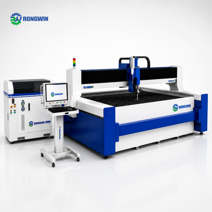 RWJ-C RONGWIN CNC Waterjet Cutting Machine Industrial Precision Waterjet Cutter for Metal Stone Glass