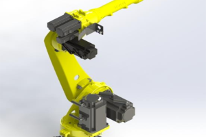 Robots for manufacturing and processing machinery
