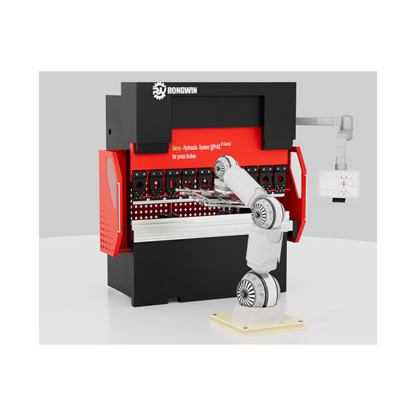 Automatic CNC Robot Press Brake | Hydraulic Sheet Metal Bending for Steel Parts