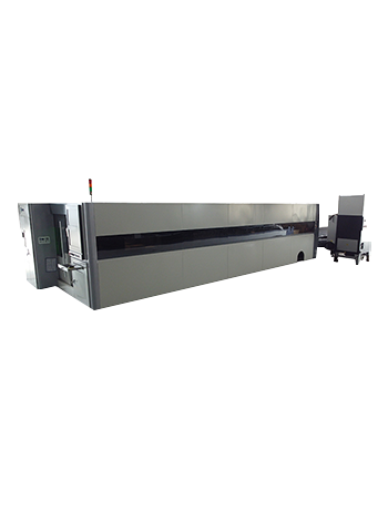 Double table seal fiber  laser cutting machine