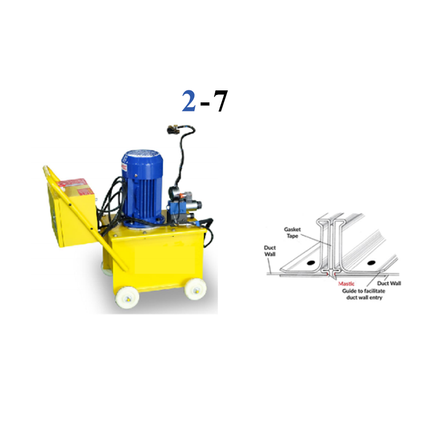 RONGWIN Efficient Spiral Duct Machine