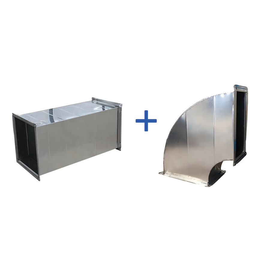 RONGWIN Efficient Spiral Duct Machine