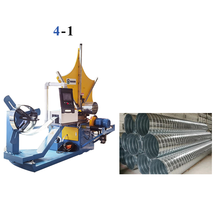RONGWIN Efficient Spiral Duct Machine
