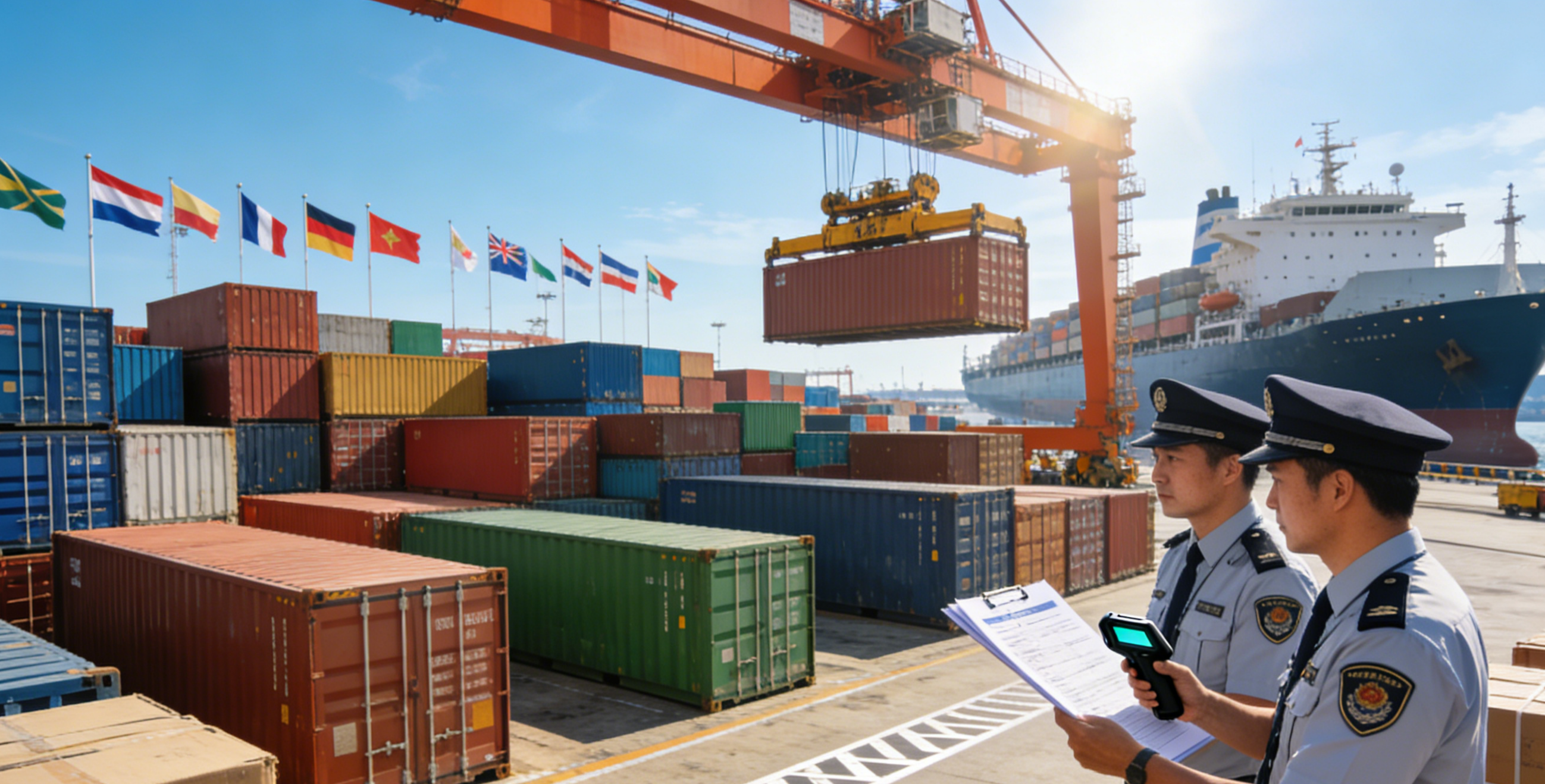 Do you handle customs clearance for international shipments?