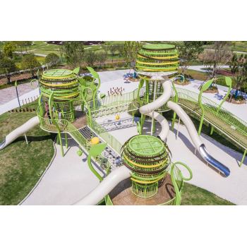 Custom Design Bird's Nest Parent-child Playground |  Outdoor Play Tower