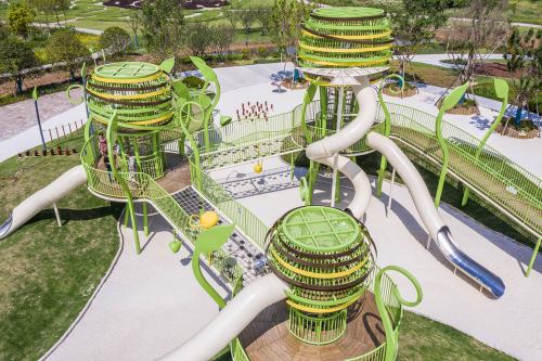 Custom Design Bird's Nest Parent-child Playground | Outdoor Play Tower