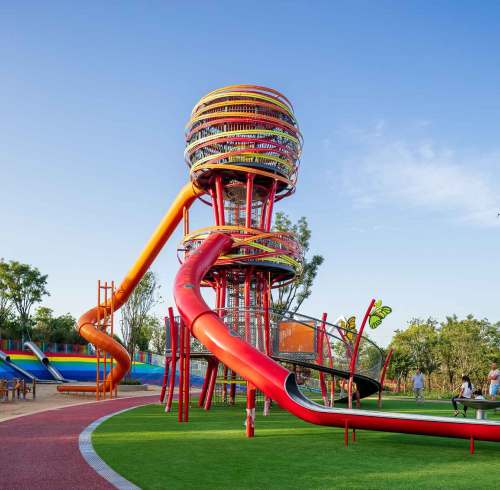 Xi'an Xixian Fenghe Wetland Park- Parent-Child Exploration Play Space (05/2019)