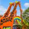 Giraffe slide for nature playground equipment | Animal equipment | Playground Equipment customizable