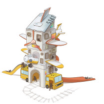 Airplane Tower Slides | Stainless Steel Slide | Outdoor Playground Sets | Theme Park | Custom Design