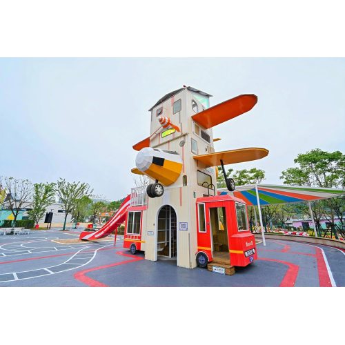 Airplane Tower Slides | Stainless Steel Slide | Outdoor Playground Sets | Theme Park | Custom Design