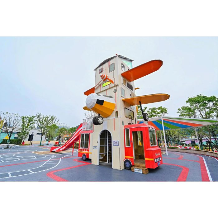 Airplane Tower Slides | Stainless Steel Slide | Outdoor Playground Sets | Theme Park | Custom Design