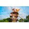 Toffy's Lunar Airship Tower Slides | Stainless Steel Slide | Animal-Shaped Play Equipment | Outdoor Playground Sets | Custom Design Theme Park