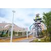 Toffy and Friends Tower Slides | Stainless Steel Slide | Outdoor Play Equipment for Kids
