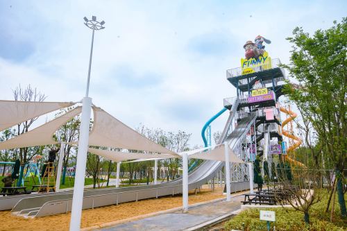 Scream for stainless steel slide playground equipment I  Theme park | Bespoke project