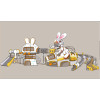 Astronaut Toffy Play Systems | Stainless Steel Slide | Outdoor Playground Sets | Theme Park | Custom Design