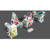Rabbit Windmill Palace Combo Slides | Stainless Steel Slide |  Outdoor Playground Sets | Theme Park | Custom Design