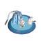 Polar Bear Play Systems | Stainless Steel Slide | Animal-Shaped Play Equipment | Outdoor Playground Sets | Custom Design