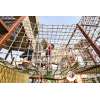 Tribal Totem Castle Slides | Stainless Steel Slide | Outdoor Playground Sets | Rope playground equipment