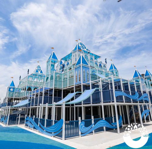 Deep Sea Maze Castle Slides | Stainless Steel Slide | Outdoor Playground Sets | Custom Design