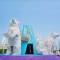 Polar Bear Play Systems | Stainless Steel Slide | Animal-Shaped Play Equipment | Outdoor Playground Sets | Custom Design
