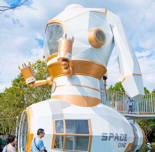 Toffy's Space Exploration Play Systems | Stainless Steel Slide | Outdoor Playground Sets | Theme Park | Custom Design