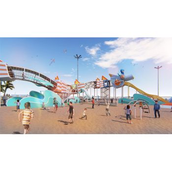 Custom Chinese Dragon Play Systems | Stainless Steel Slides | Animal-Themed Outdoor Play Equipment