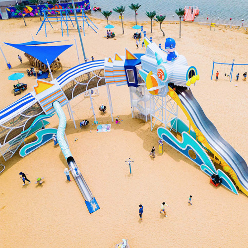 Chinese Dragon Play Systems | Stainless Steel Slide | Animal-Shaped Play Equipment | Outdoor Playground Sets | Custom Design