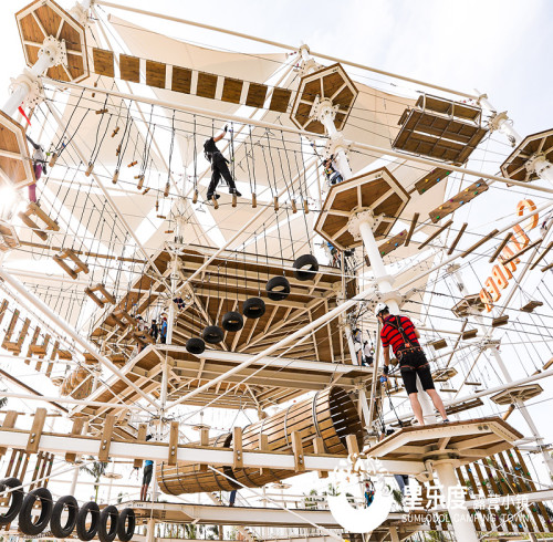 Hengqin Jungle | Crystal Tower  High Ropes Course | Playground Equipment | Custom Design