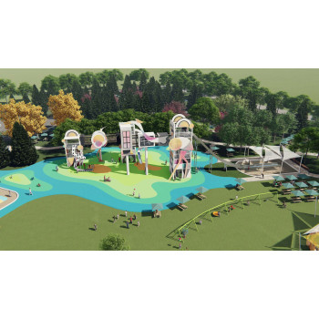 Crane Palace Combo Slides | Stainless Steel Slide | Animal-Shaped Play Equipment | Outdoor Playground Sets | Custom Design