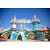 Dazzling Coral Reef Palace Combo Slides | play equipment suppliers | Outdoor rope playground equipment | large playground equipment