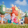 Rhythmic Rainforest Palace Combo Slides | Outdoor Playground Sets |  Commerical Playground Equipment