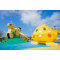 Rabbit Burrow Play Systems | Stainless Steel Slide | Animal-Shaped Play Equipment | Outdoor Playground Sets | Theme Park | Custom Design