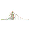 Tropical Jungle Tower Slides | Stainless Steel Slide | Custom Design Commercial Playground Equipment