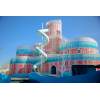 Vibrant Dream Castle Slides | Stainless Steel Slide | Outdoor Playground Sets | Theme Park | Custom Design