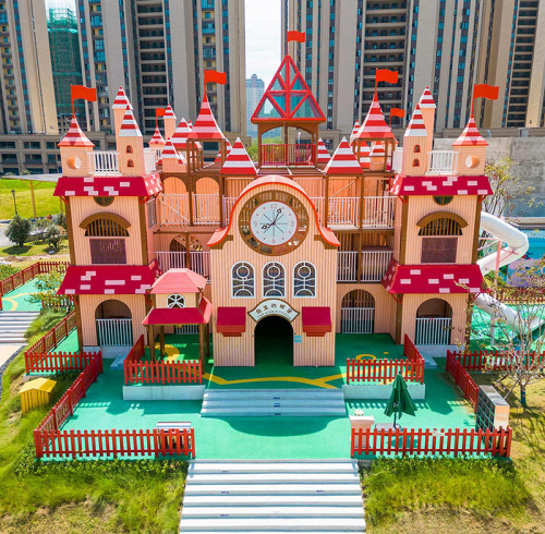 Fairy Tales Castle Slides | Stainless Steel Slide | Outdoor Playground Sets | Custom Design