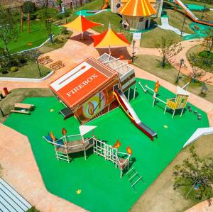 Firebox Play Systems | Stainless Steel Slide | Outdoor Playground Sets | Custom Design