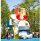 Peace Rabbit Play Systems | Stainless Steel Slide | Animal-Shaped Play Equipment | Outdoor Playground Sets | Custom Design
