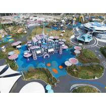 Space Research Station Castle Slides | Stainless Steel Slide | Outdoor Playground Sets | Custom Design