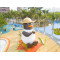 Fishing for geese for stainless steel slide playground equipment I Play equipment for kids | Natural playground equipment