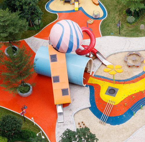 Lollipop Play Systems | Stainless Steel Slide | Food-Shaped Play Equipment | Outdoor Playground Sets | Custom Design
