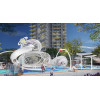 Alien Spaceship Play Systems | Stainless Steel Slide | Outdoor Playground Sets | Custom Design