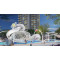 Alien Spaceship Play Systems | Stainless Steel Slide | Outdoor Playground Sets | Custom Design