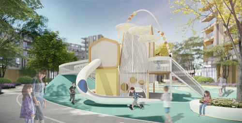 Rainbow Beads Play Systems | Stainless Steel Slide | Outdoor Playground Sets | Custom Design