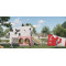 Dairy Cow Play Systems | Stainless Steel Slide | Animal-Shaped Play Equipment | Outdoor Playground Sets | Custom Design