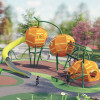 Pumpkin Play Systems | Stainless Steel Slide | Food-Shaped Play Equipment | Outdoor Playground Sets |  Custom Design