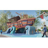 Surfing Boat Play Systems | Stainless Steel Slide | Outdoor Playground Sets | Custom Design